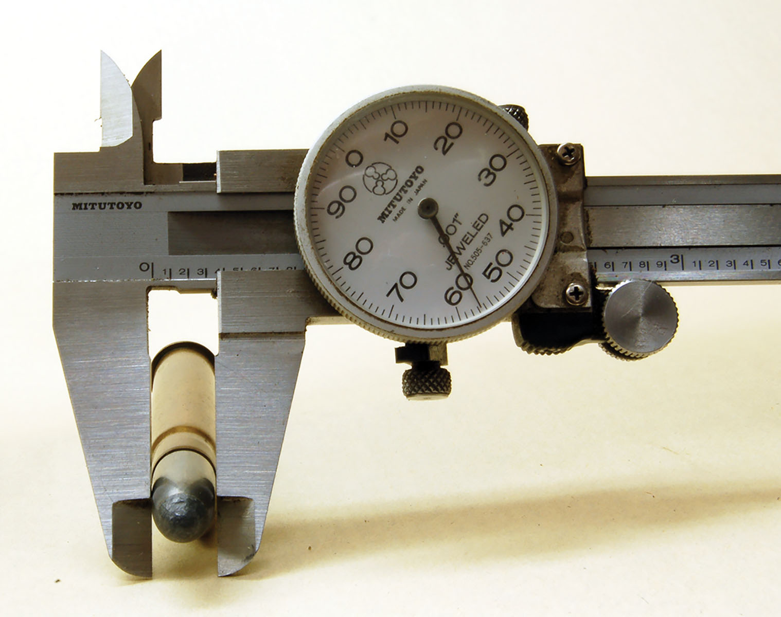 The 35 WCF was a true .35 caliber with a .350-inch bore and .358-inch groove and bullet diameter.